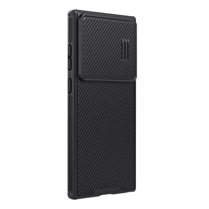 Nillkin - Nillkin Galaxy S23 Ultra Mobilskal Magsafe CamShield S - Svart