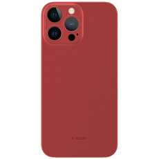 KZDOO - KZDOO iPhone 16 Pro Mobilskal Frosted Air Skin - Röd