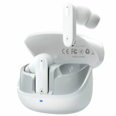 FINGERTIME - FINEBLUE Stereo TWS Tr&aring;dl&ouml;sa Bluetooth H&ouml;rlurar In-Ear Dual Mic ANC - Vit