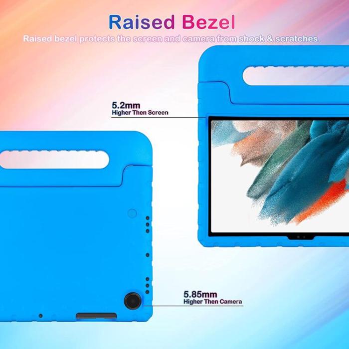 A-One Brand - Galaxy Tab A8 10.5 (2021) Skal EVA Kickstand - Blå