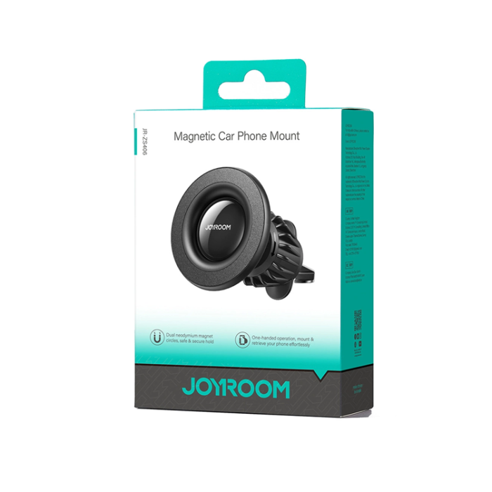 Joyroom - Joyroom Magnetisk Bilhållare för Luftventil - Svart