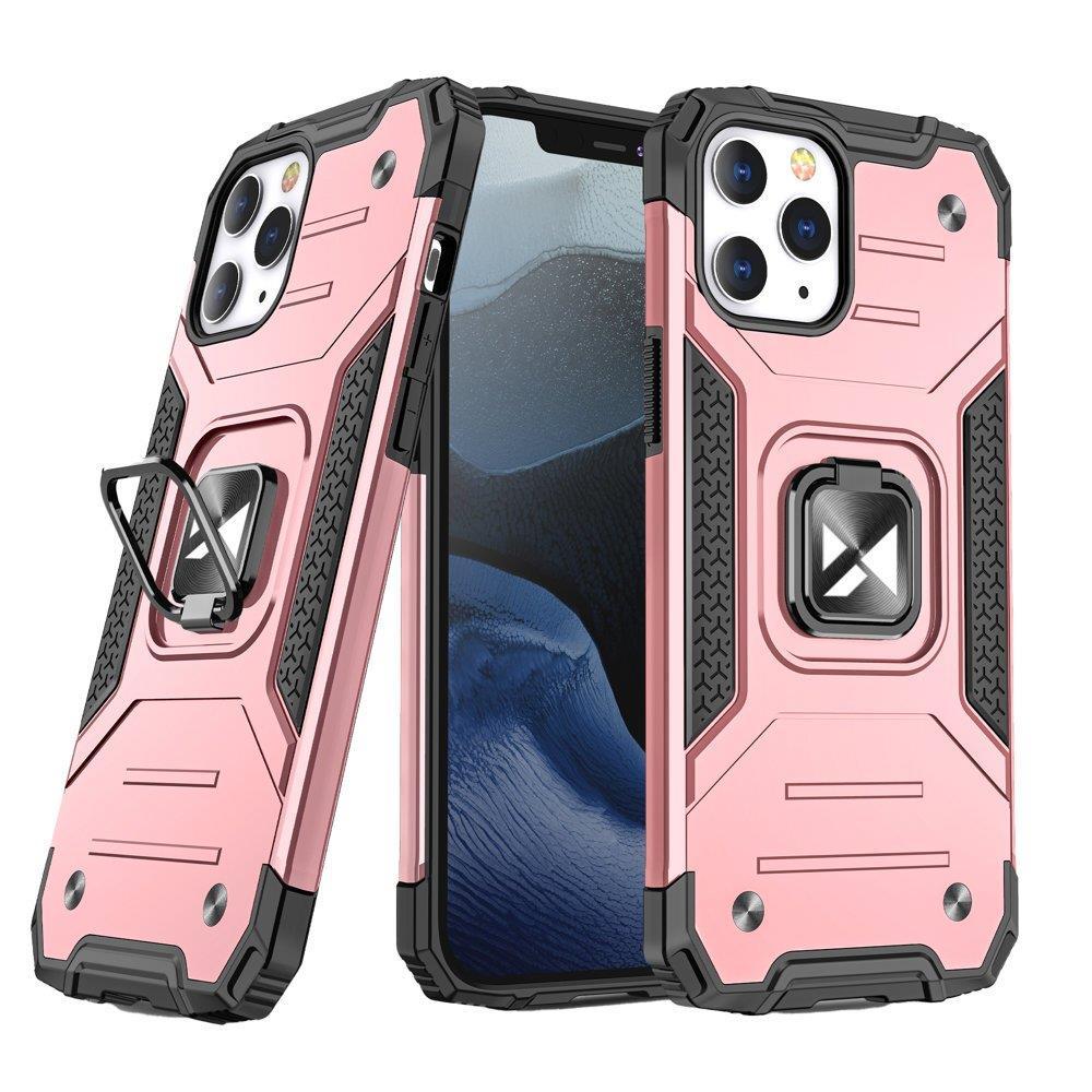 Wozinsky Ring Kickstand Tough Skal iPhone 13 Pro Max - Rosa Guld | 2353 | AlltMobil
