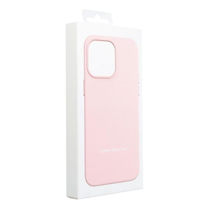 OEM - Galaxy S25 Mobilskal Magsafe Läder - Rosa