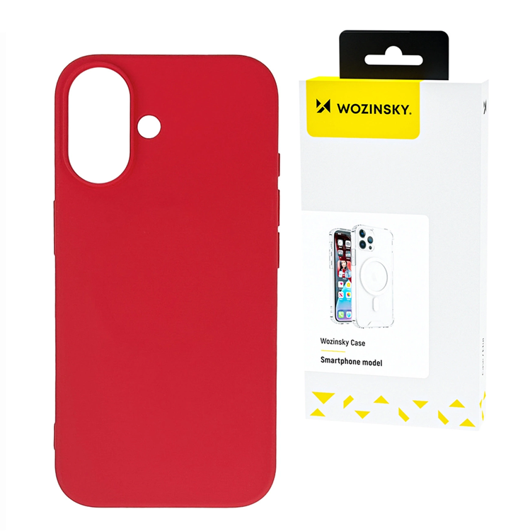Wozinsky Galaxy S25 Ultra Mobilskal Flexible Silikon - Röd | 2353 | AlltMobil