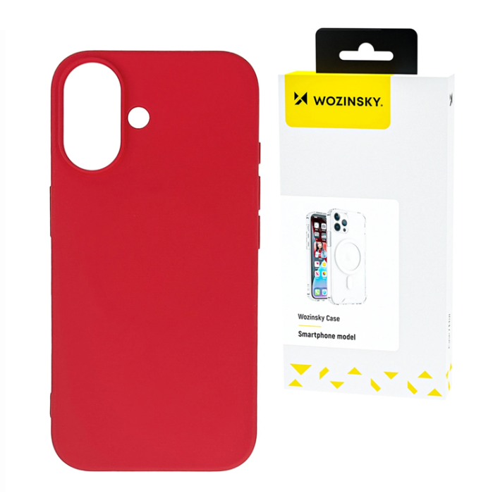 Wozinsky - Wozinsky Galaxy S25 Ultra Mobilskal Flexible Silikon - Röd