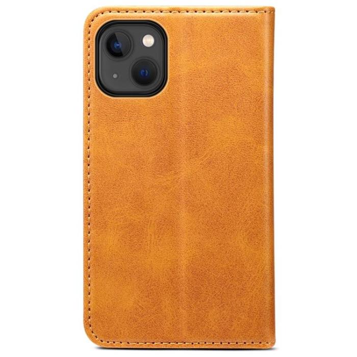 SUTENI - SUTENI iPhone 14 Plus Plånboksfodral Magnetic Kickstand - Khaki