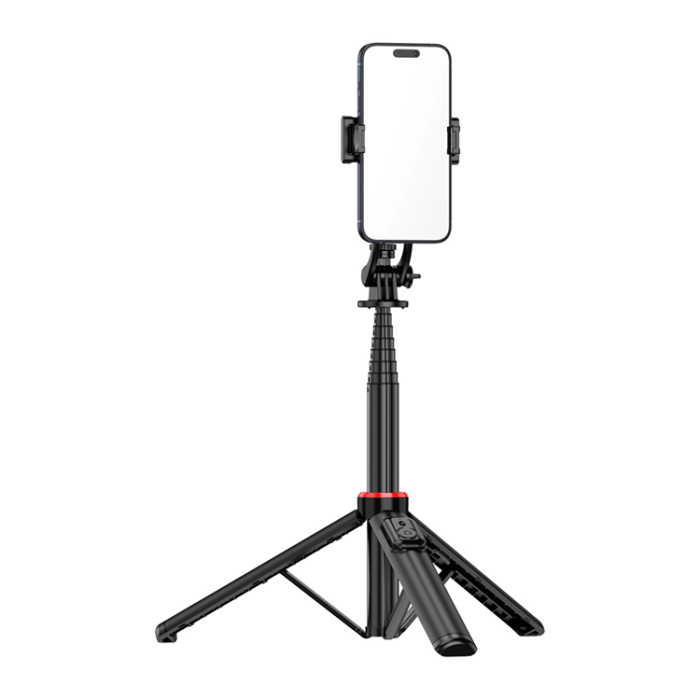 OEM - Selfiestick Teleskopstativ 1.3m Auminiumlegering Med Mobilhållare