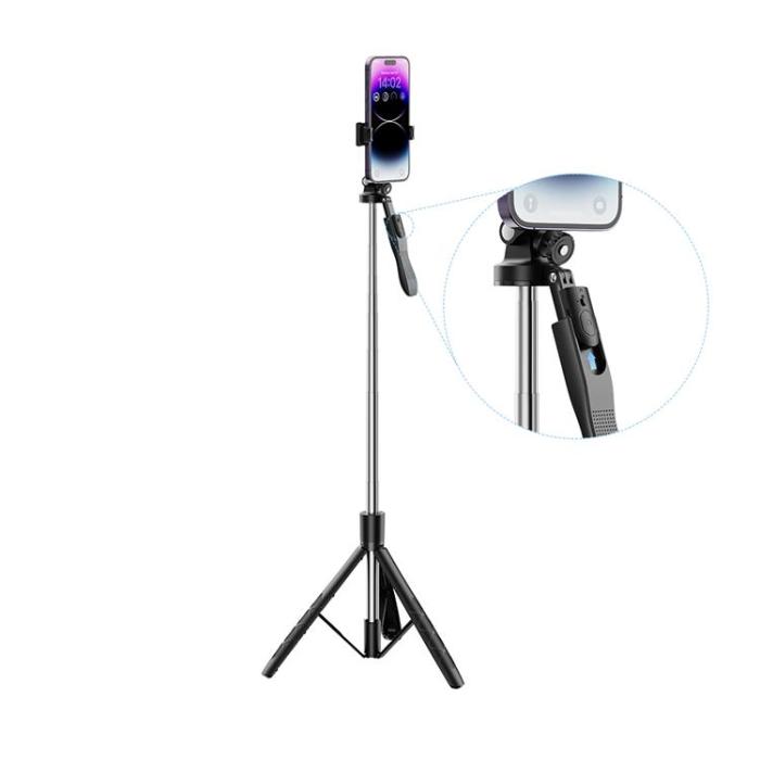 XO - XO Selfie Stick Tripod Bluetooth 180cm SS15 - Svart