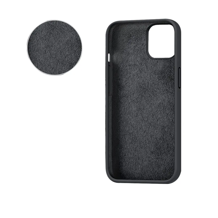 SiGN - SiGN iPhone 14 Plus Skal Liquid Silicone - Svart