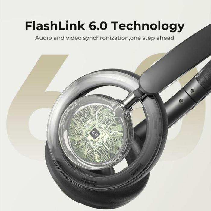 HTC - HTC Over-Ear Trådlösa Hörlurar Bluetooth ANC HP06