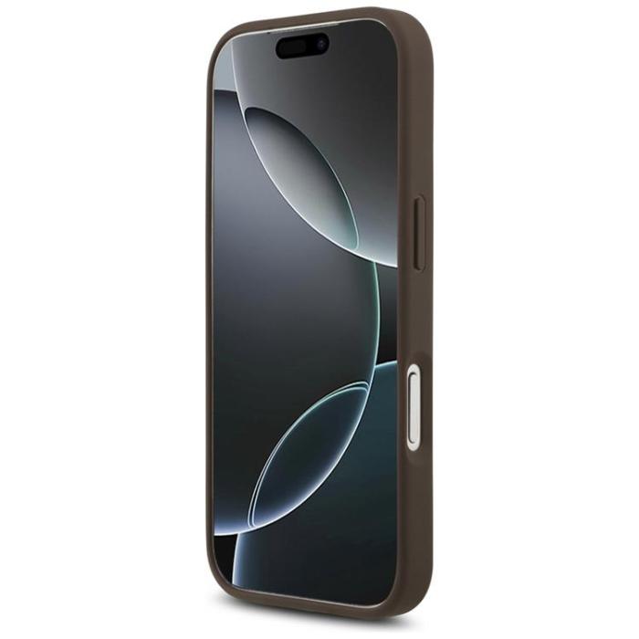 Guess - Guess iPhone 17 Pro Mobilskal 4G Big Logo - Brun