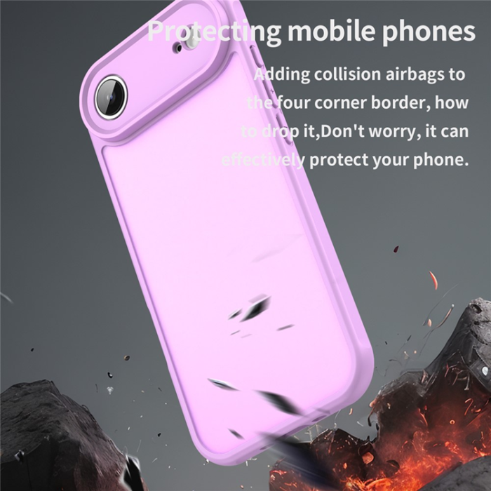 A-One Brand - iPhone Air Mobilskal Frostade krockkuddar Drop Proof