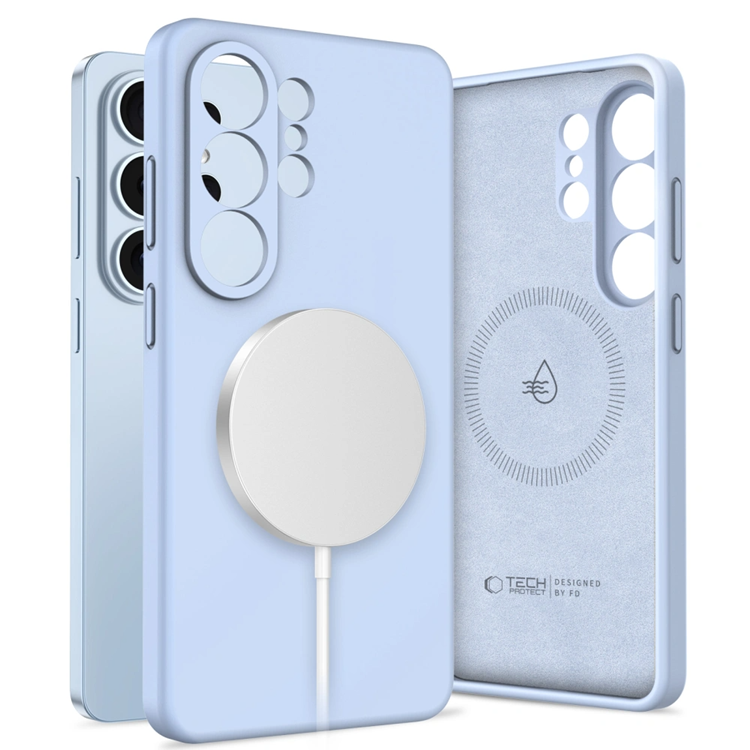 Tech-Protect Mobilskal För Galaxy S26 Ultra Magsafe Silikon - Sky Blå | 2353 | AlltMobil