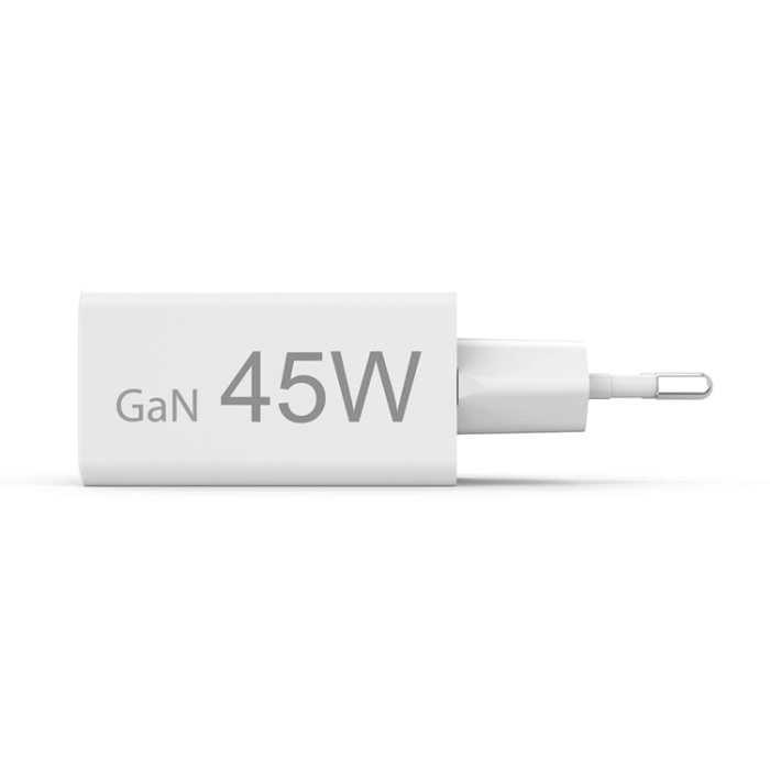 Hama - Hama Snabbladdare 45W 1xUSB-C 1xUSB-A GaN - Vit