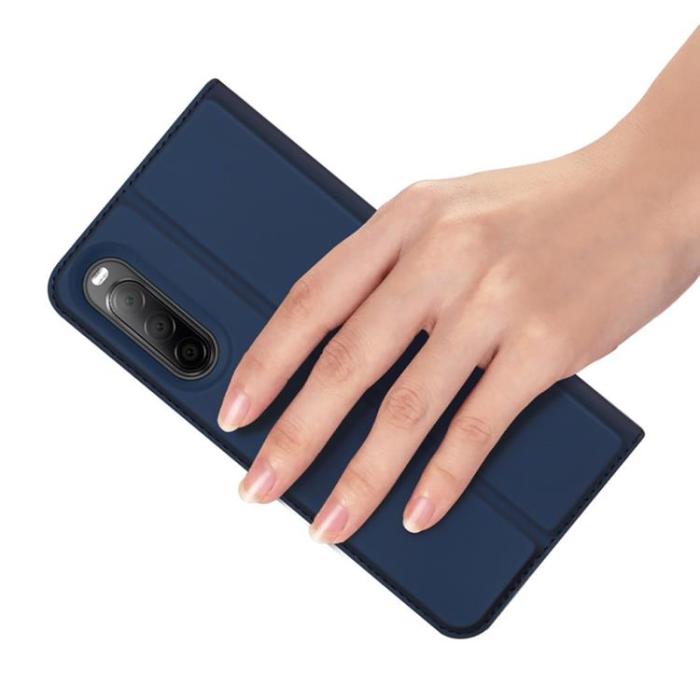 Dux Ducis - Dux Ducis Sony Xperia 10 IV Plånboksfodral Skin Series - Blå