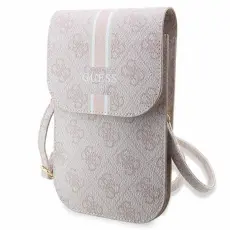 Guess - Guess Halsbandsfodral Stripes - Rosa