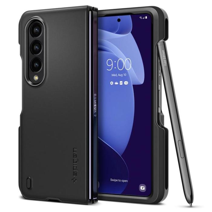 UTGATT1 - Spigen Galaxy Z Fold 4 Skal Thin Fit - Svart