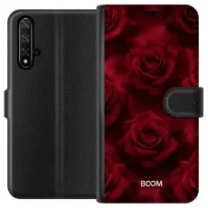 Gustaf - Pl&aring;nboksfodral till Honor 20 med Crimson Rose