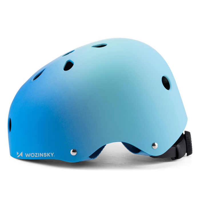 Wozinsky - Wozinsky Lätt BMX / Sparkcykelhjälm M - Blå Gradient