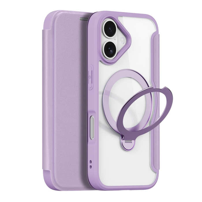 Dux Ducis - Dux Ducis iPhone 17 Plånboksfodral MagSafe Skin X Pro Kickstand