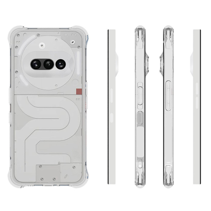 A-One Brand - Nothing Phone (3a) Mobilskal Non Slip - Transparent