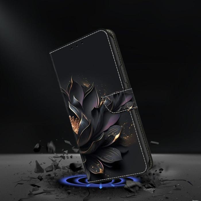 OEM - Samsung Galaxy A57 Plånboksfodral Konstläder Magnetisk Stängning - Lila