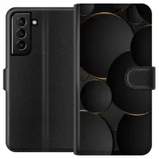 Gustaf - Pl&aring;nboksfodral till Samsung Galaxy S21+ 5G med Lyxig Cirklar