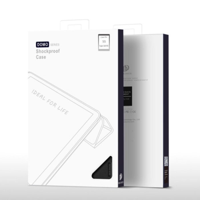 DuxDucis - Dux Ducis Galaxy Tab S9 FE Plus Fodral Domo - Svart
