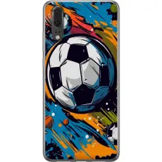 Gustaf - Mobilskal till Huawei P20 med Fotbollar