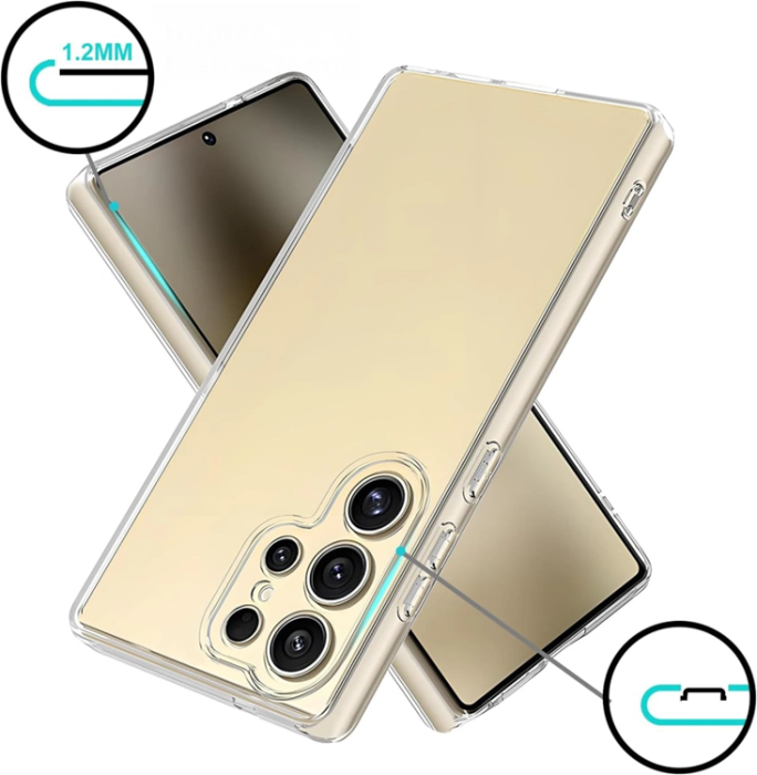 Tech-Protect - Tech-Protect Mobilskal För Galaxy S26 Ultra Flexair - Clear