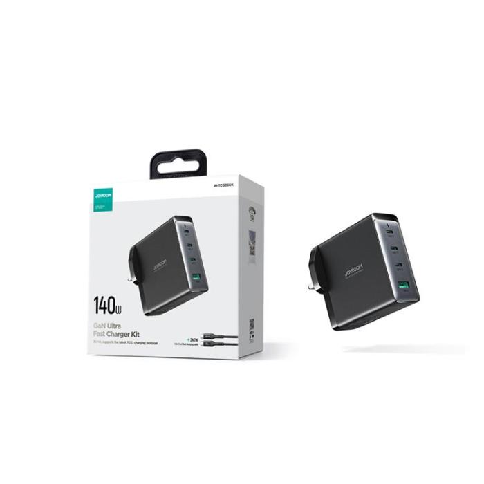Joyroom - Joyroom Väggladdare 3x USB-C/USB-A 140W USB-C 240W Kabel 1.2m