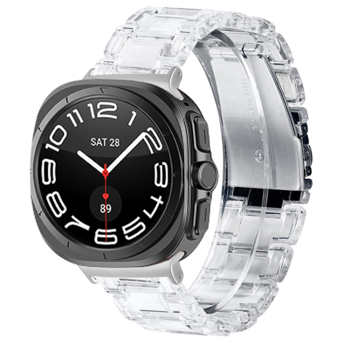A-One Brand - Galaxy Watch 8/8 Classic (40/44/46mm) Armband Acrylic Vattentät Resin