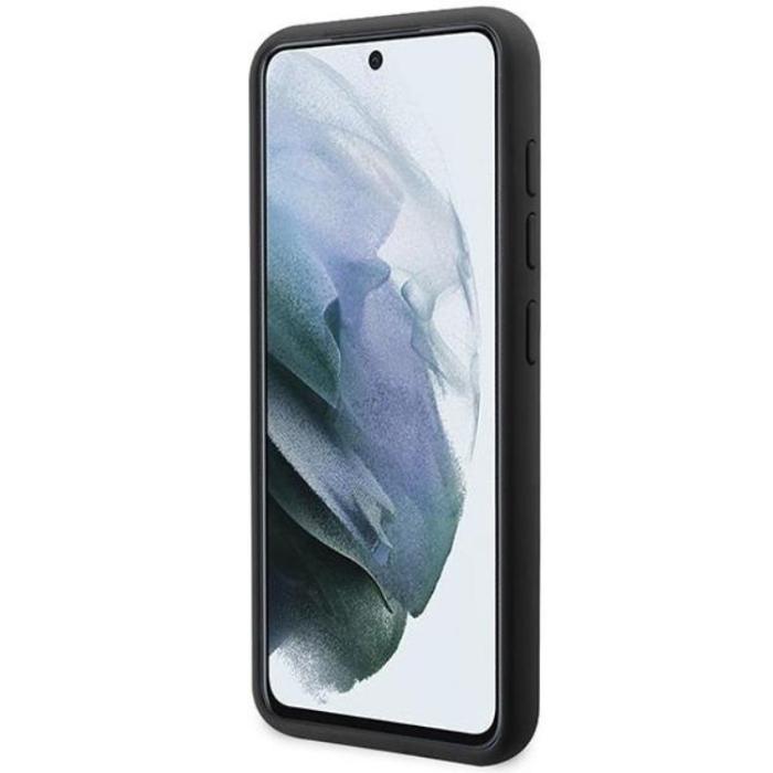 UTGATT1 - Karl Lagerfeld Galaxy S23 Plus Mobilskal Silikon Ikonik - Svart