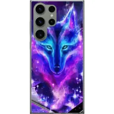 Gustaf - Mobilskal till Samsung Galaxy S23 Ultra med Neon Varg