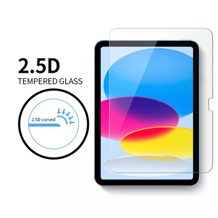 SiGN - SiGN iPad 10.9 (2022) Härdat Glas Skärmskydd Full Cover