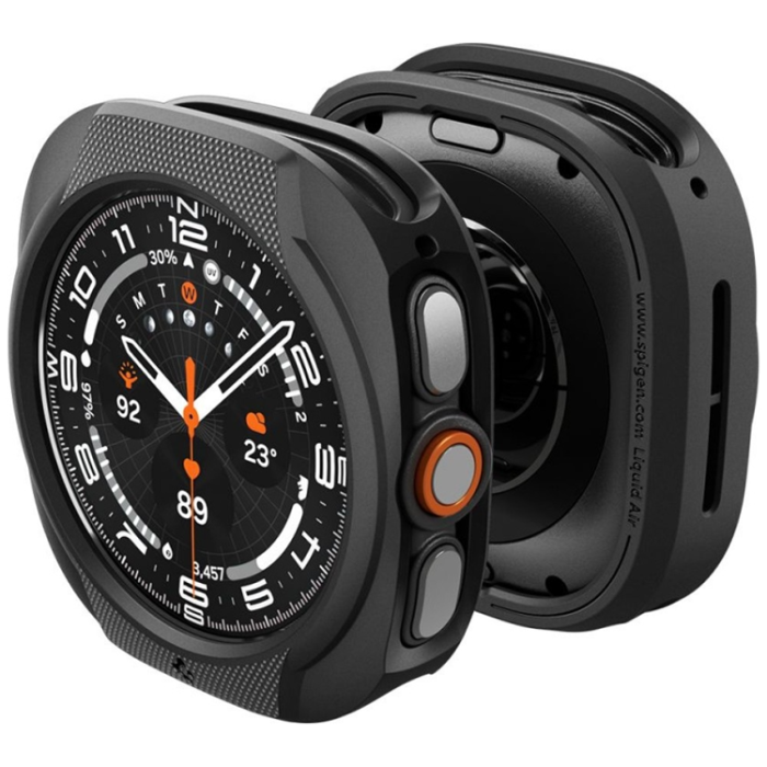 Spigen - Spigen Galaxy Watch Ultra 2 Skal Liquid Air - Matte Svart