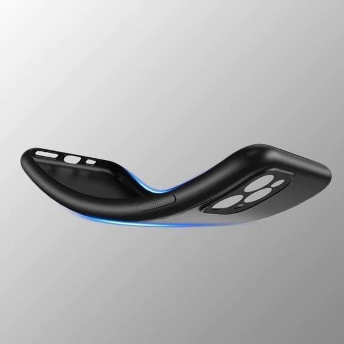OEM - Huawei Mate 50 Pro Skal Thin Silicone - Svart
