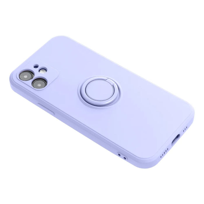 OEM - Xiaomi Redmi Note 14 Pro 4G Mobilskal Silikon Ring - Lila