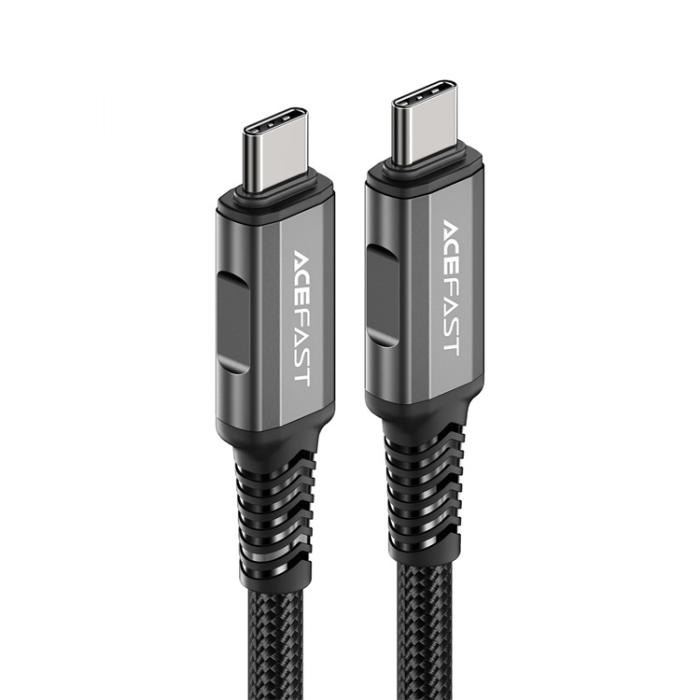 Acefast - Acefast USB-C till USB-C kabel 1m PD240W - Svart