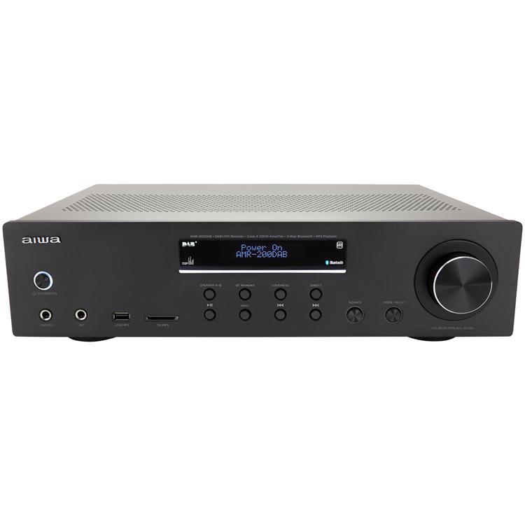 Aiwa Stereo-receiver med Bluetooth 2 x 100 Watt RMS @4Ohm | 249 | AlltMobil