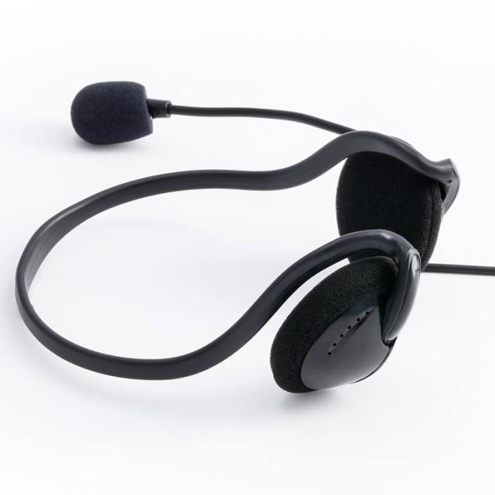 Hama - HAMA PC Office Headset NHS-P100 Stereo Nackband Svart