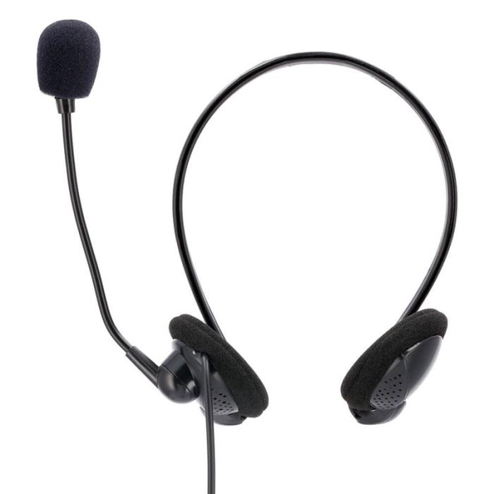 Hama - HAMA PC Office Headset NHS-P100 Stereo Nackband Svart