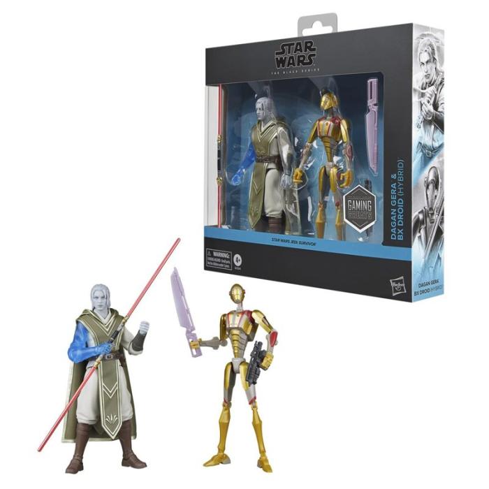 SW - SW The Black Series 6 Inch Figure Dagan Gera & BX Droid