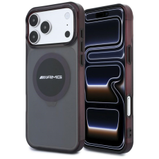 AMG - AMG Mobilskal F&ouml;r iPhone 18 Pro Max/17 Pro Max Magsafe IML Transparent Bicolor