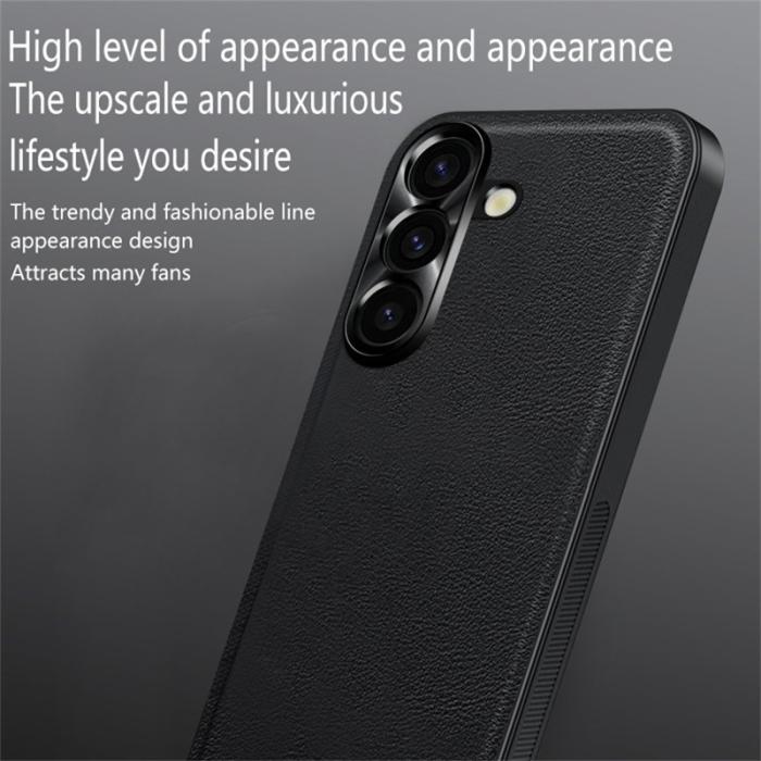 OEM - Mobilskal för Samsung Galaxy S26 PU + TPU + PC - Grön
