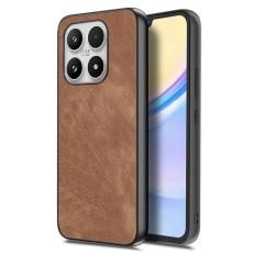 A-One Brand - Mobilskal f&ouml;r Xiaomi 17 Retro L&auml;der Shockproof Slim