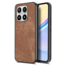 A-One Brand - Mobilskal f&ouml;r Xiaomi 17 Retro L&auml;der Shockproof Slim