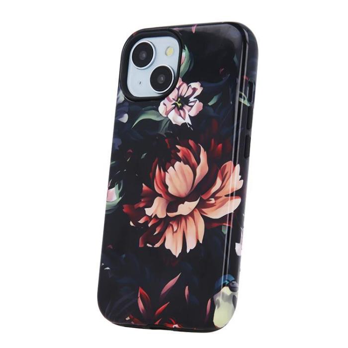 OEM - iPhone 15 Pro Mobilskal Decor - Peony