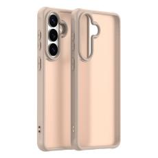 OEM - Mobilskal till Samsung Galaxy S26 Plus St&ouml;tt&aring;ligt Airbags Frostad Plast - Orange