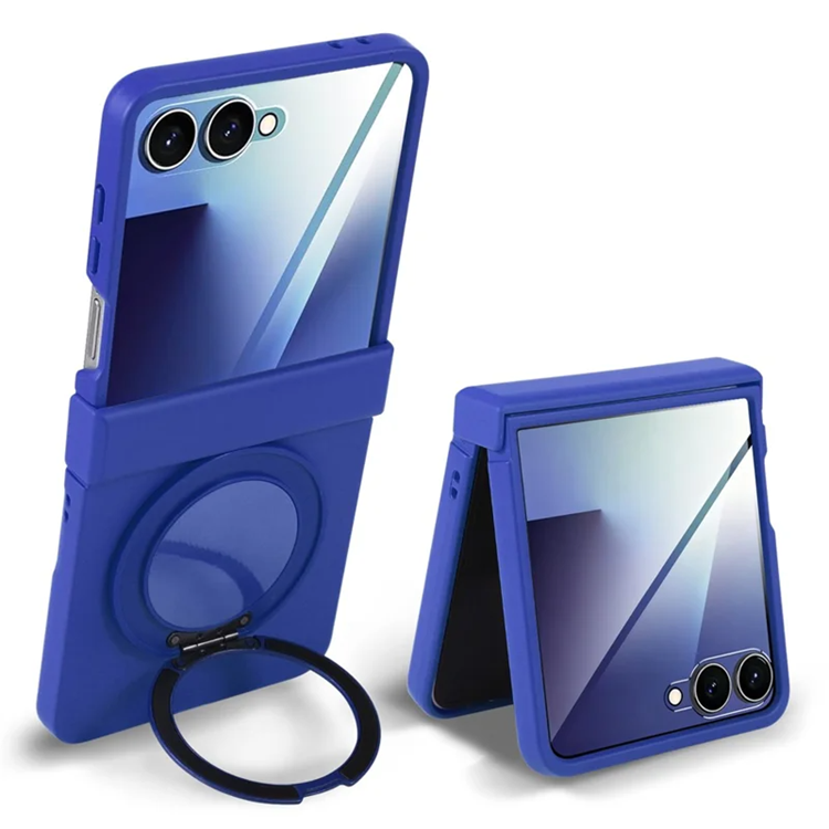Galaxy Z Flip 7 5G Mobilskal MagSafe Kickstand Roterande - Blå (Blå) | 2353 | AlltMobil